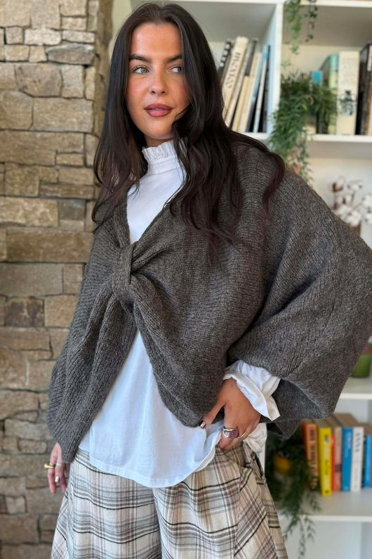 Big Softie Batwing Or Butterfly Knit Earth /17=